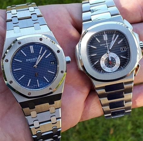 patek philippe nautilus vs royal oak